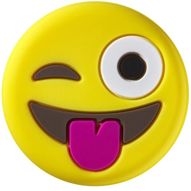 Wilson Winking Tongue Out/Star Eyes Dampener (Pack of 2, Yellow)
