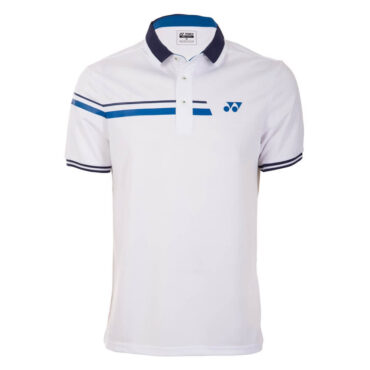Yonex Badminton Polo T Shirt for Junior (White)