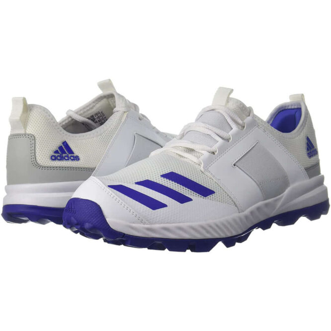 Adidas Cricup 21 Cricket Shoes (Ftwwht/Sonnik/Stone)
