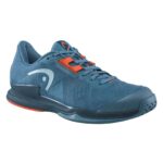 Head Sprint pro 3.5 Tennis Shoes (Bluestone/ Orange)