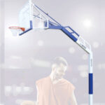 Metco Square Pipe Fixed Basketball Pole