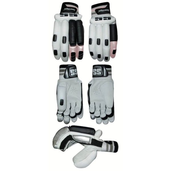 SS Player Edition RH Batting Gloves (White/Black)
