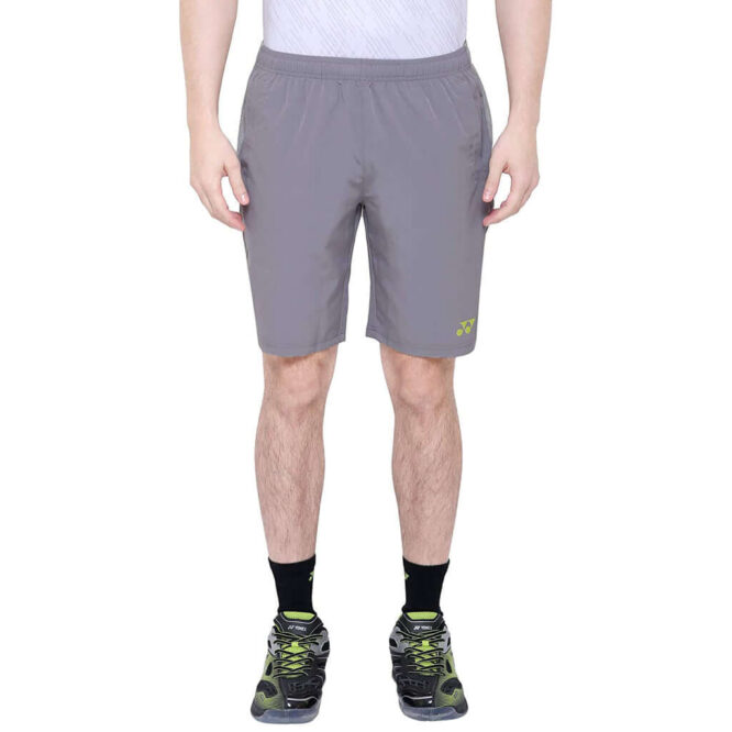 Yonex 1167 Polyester Badminton Shorts (Steel Gray)