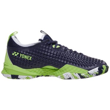 Yonex PC Fusion Rev 4 Tennis Shoes (Lime/Navy) p5