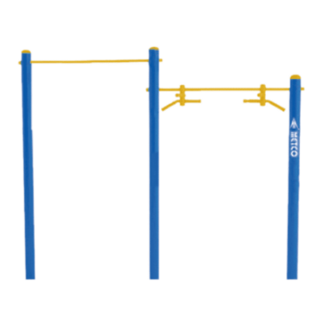 Metco Chain Up Bar Outdoor Gym (Double)