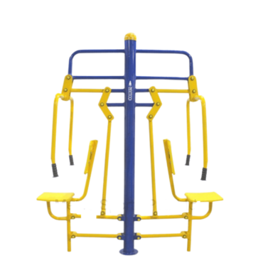 Metco Chest Press Chair Outdoor Gym (Double)