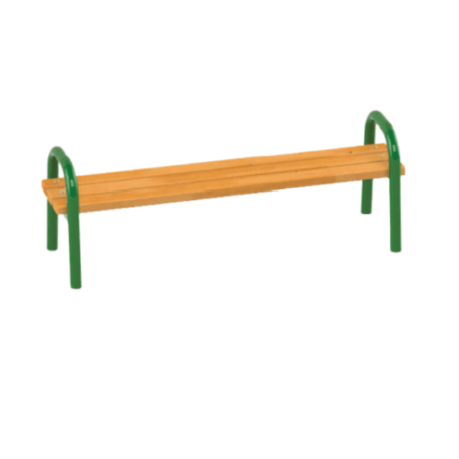 Metco Park Bench (5ft. Wide) Without Back Support