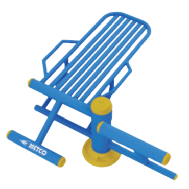 Metco Situp/Pushup Bench Outdoor Gym