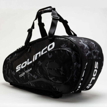 Solinco Tour Team 6PK Tennis Bag-Black