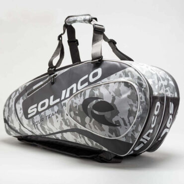 Solinco Tour Team 6PK Tennis Bag-Grey