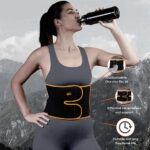Unique adjustable binder design ensures customized compression and grip Neoprene sandwiched fabric body protects from sports related injuries Broader width enhances effectiveness and provides wide coverage to the abs Skin folds do not protrude out from top or bottom