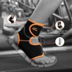 Tynor Neo Ankle Support (Orange)