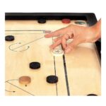 Astro Wooden 24 Carrom Coins with Striker and Powder