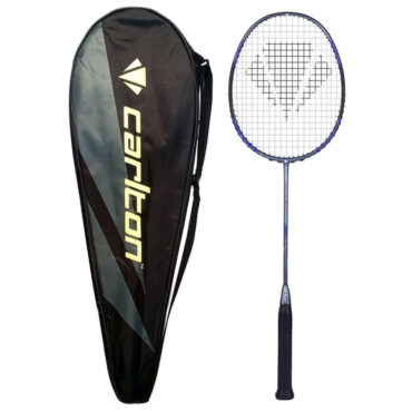 Carlton Carbotec 5200 Strung Badminton Racquet (Black)
