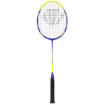 Carlton Heritage V5.1S Strung Badminton Racquet (Blue/Yellow)