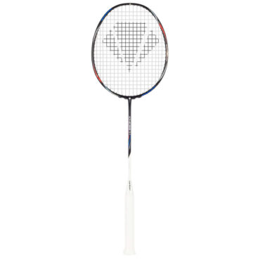 Carlton Kinesis S-1 Badminton Racquet (Black/White-Unstrung)