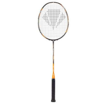 Carlton Kinesis Ultra S-Pro Badminton Racquet (Black/Orange-Unstrung)