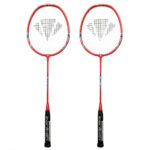 Carlton Solar 500 Badminton Racquet (Red- Set of 2)
