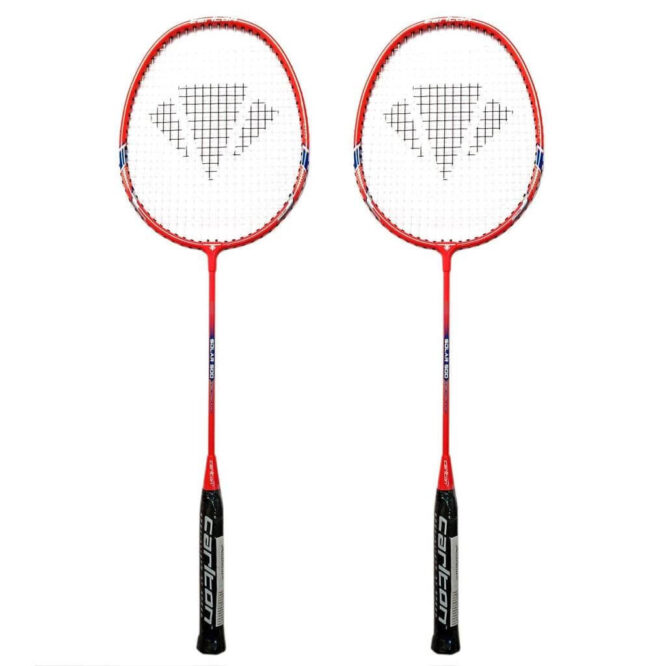 Carlton Solar 500 Badminton Racquet (Red- Set of 2)