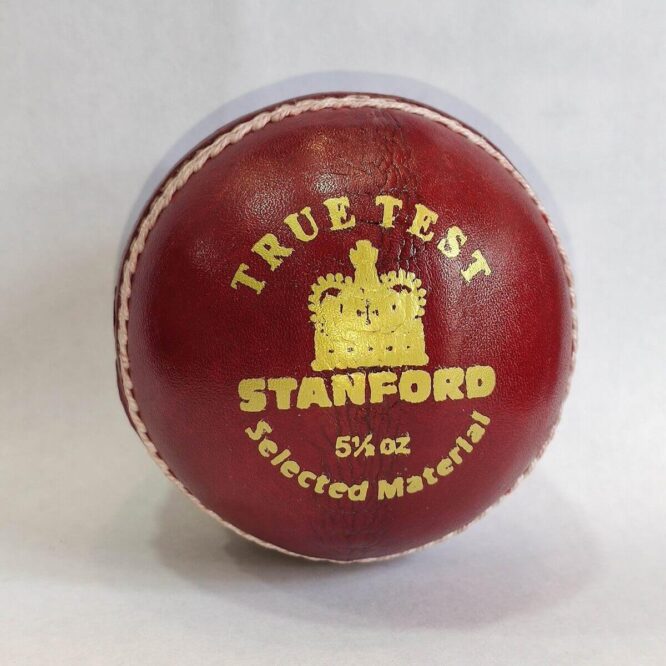 SF Truetest Leather Cricket Ball (Pack of 6 Balls)