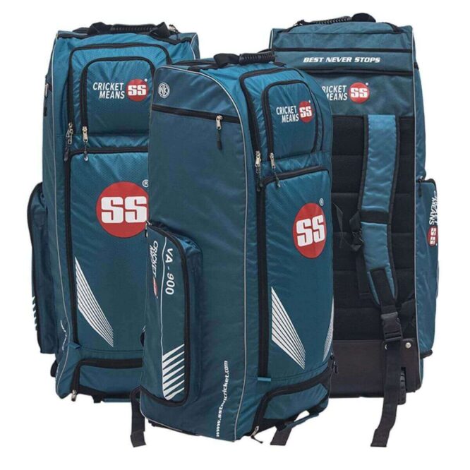 SS VA900 Duffle Cricket Kit Bag (BlackCyan)