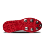 NIVIA Crick -1000 Batting Cricket Shoes (Red/White)