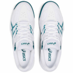 Asics Court Slide 2 Tennis Shoes (White/Velvet Pine) P2