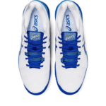 Asics Gel Resolution 8 Tennis Shoes (White/Tuna Blue) p1