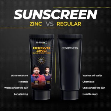 Elemnt Brown Zinc Sunscreen 360, 25gm p1