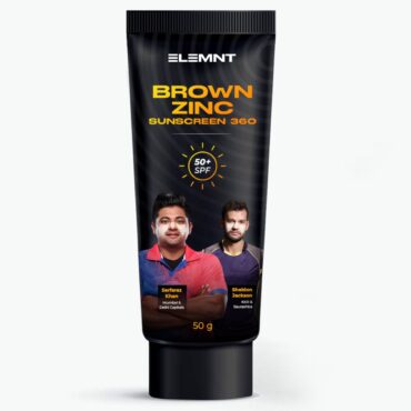 Elemnt Brown Zinc Sunscreen 360, 50gm