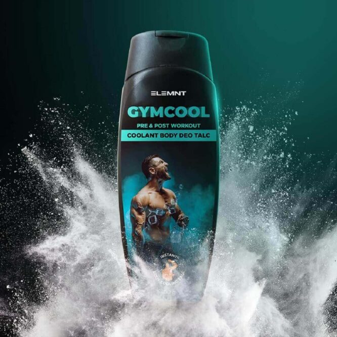 Elemnt Gymcool Pre & Post Workout Coolant Deo Talc p3