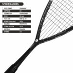 Head Graphene Xt Hurricane 123 Squash Racquet (Black) p1