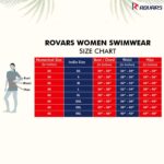 Rovars Poly-Spandex Women's Swimming Knee Suit