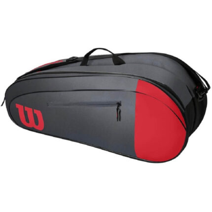 Wilson Team Kitbag-6PK (Red/Grey)