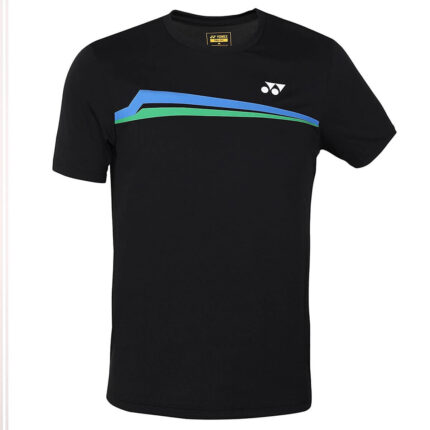 Yonex J2312 Round Neck Badminton T-Shirt (Jet Black)-Junior