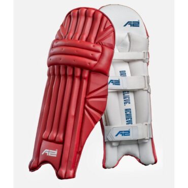 A2 Cricket Batting Pads (Red) (2)