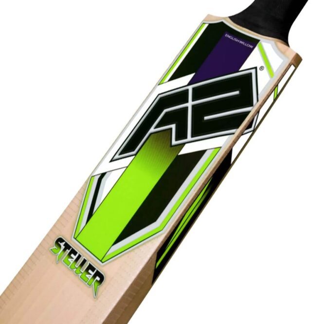 A2 Steller English Willow Cricket Bat (1)