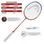 Head Airflow 2000 Badminton Racquet (Strung) (1)