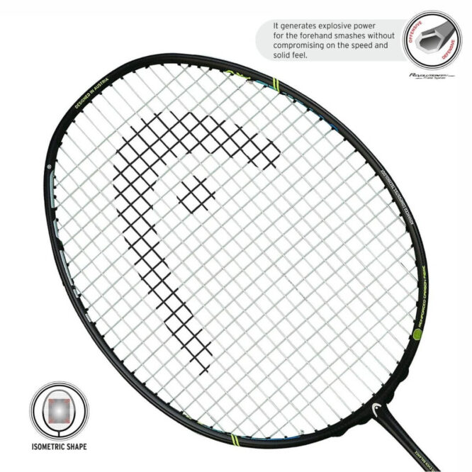 Head Octane Pro Badminton Racquet (Strung) (3) (1)