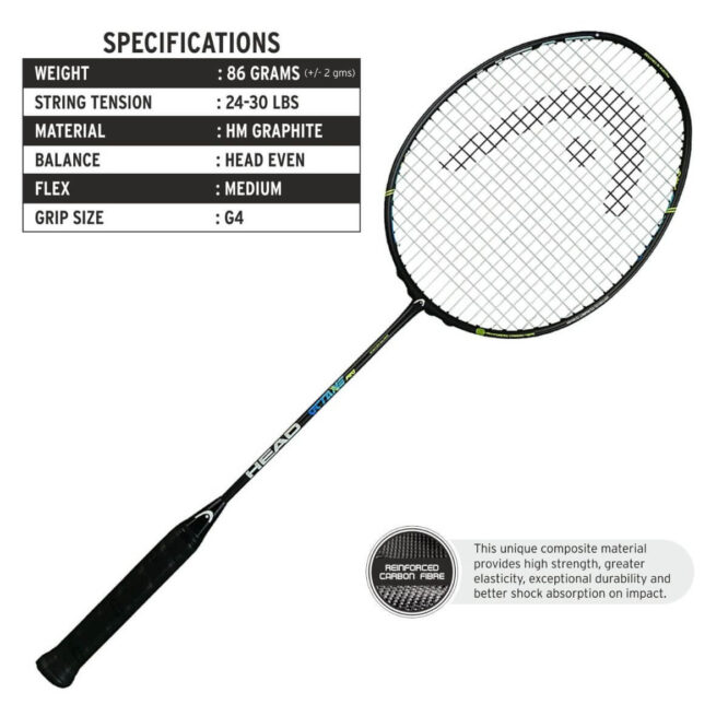 Head Octane Pro Badminton Racquet (Strung) (3) (1)