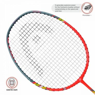 Head Xenon Blast Badminton Racquet (Strung) (3)