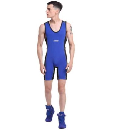Xpeed XP712 Wrestling Suit Mens (Blue)