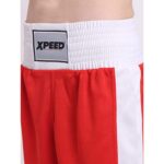 Xpeed XP713 Boxing Shorts & Vest Knitted (Red) p2