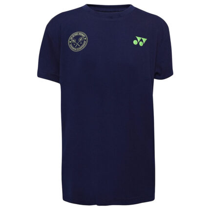 Yonex J2314 Round Neck Badminton T-Shirt (BL/Y/PB)-Junior P5