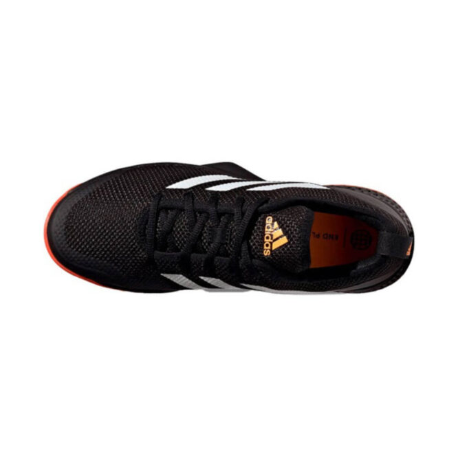 Adidas CourtFlash Tennis Shoes (Cblack/Ftwwht/Solred) – Sports Wing ...