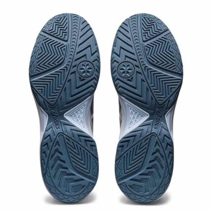 Asics Gel-Dedicate 7 Tennis Shoes (Steel Blue/White) P2
