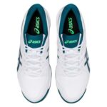 Asics Gel-Peake 2 Cricket Shoes (White/Velvet Pine) P3