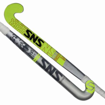 SNS Zeus 2.0 Composite Hockey Stick (Silver/Yellow)