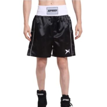 Xpeed XP730 Satin Boxing Shorts-BL