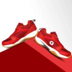 Aivin Attract Badminton Shoes For Mens-Red p1